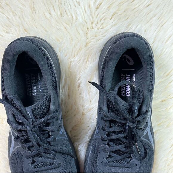 Asics Black and Gray Athletic Shoes Sleek Design - Picture 2 of 11